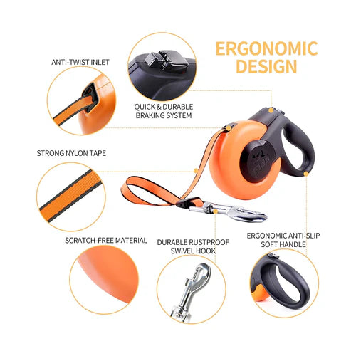 Fida Mars Heavy Duty Retractable Dog Leash - product detail 4