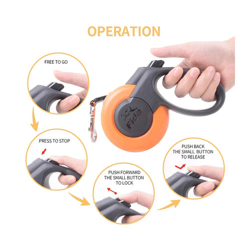 Fida Mars Heavy Duty Retractable Dog Leash - product detail 5