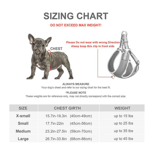 Fida Reflective Step-In Dog Harness - product detail 6