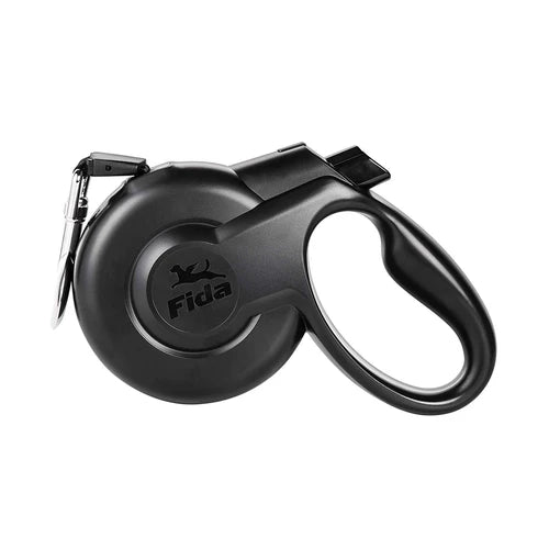 Fida Styleash Heavy Duty Retractable Dog Leash - Color Black