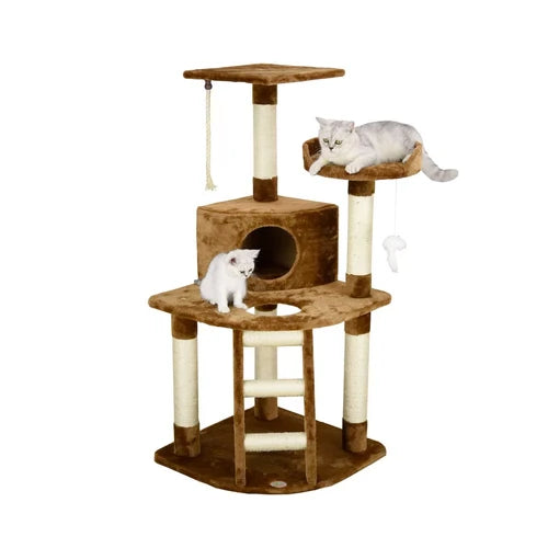 Go Pet Club 121 cm Cat Tree Condo - F49