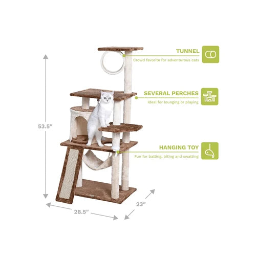 Go Pet Club 136 cm Kitten Cat Tree - product detail 2