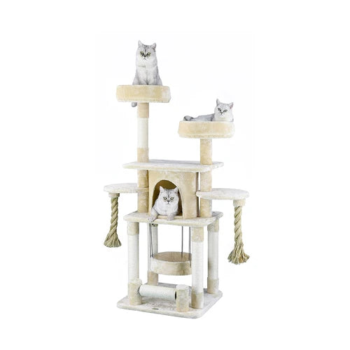Go Pet Club 146 cm Jungle Rope Cat Tree - F824