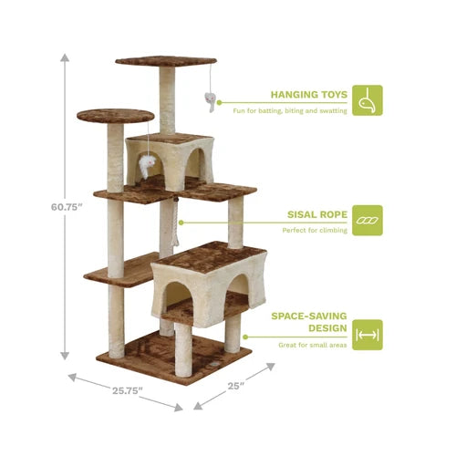 Go Pet Club 154 cm Kitten Cat Tree - product detail 3