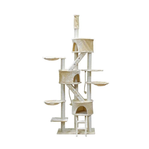 Go Pet Club 269 cm Three-Condo Adjustable Cat Tree - product detail 2