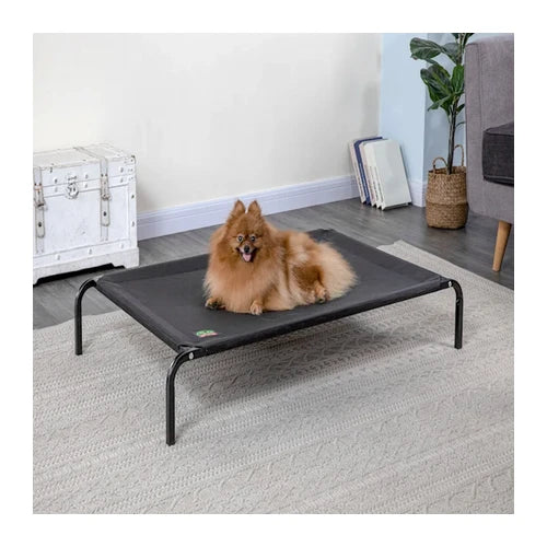 Go Pet Club Elevated Cooling Pet Cot Bed - Large — 118 × 71 × 18 cm