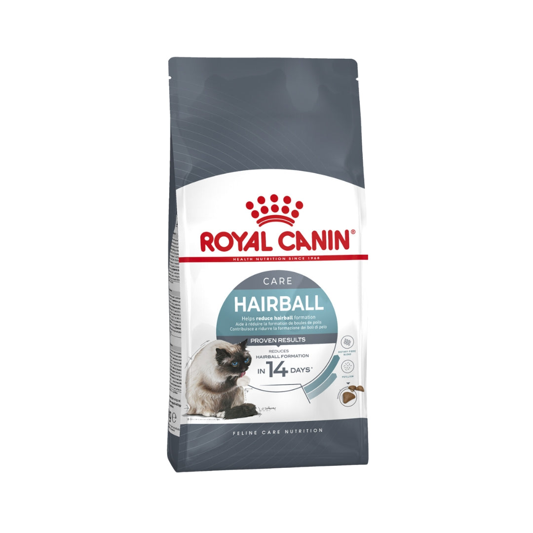 Royal Canin Feline Care Nutrition Hairball Care Dry Cat Food.