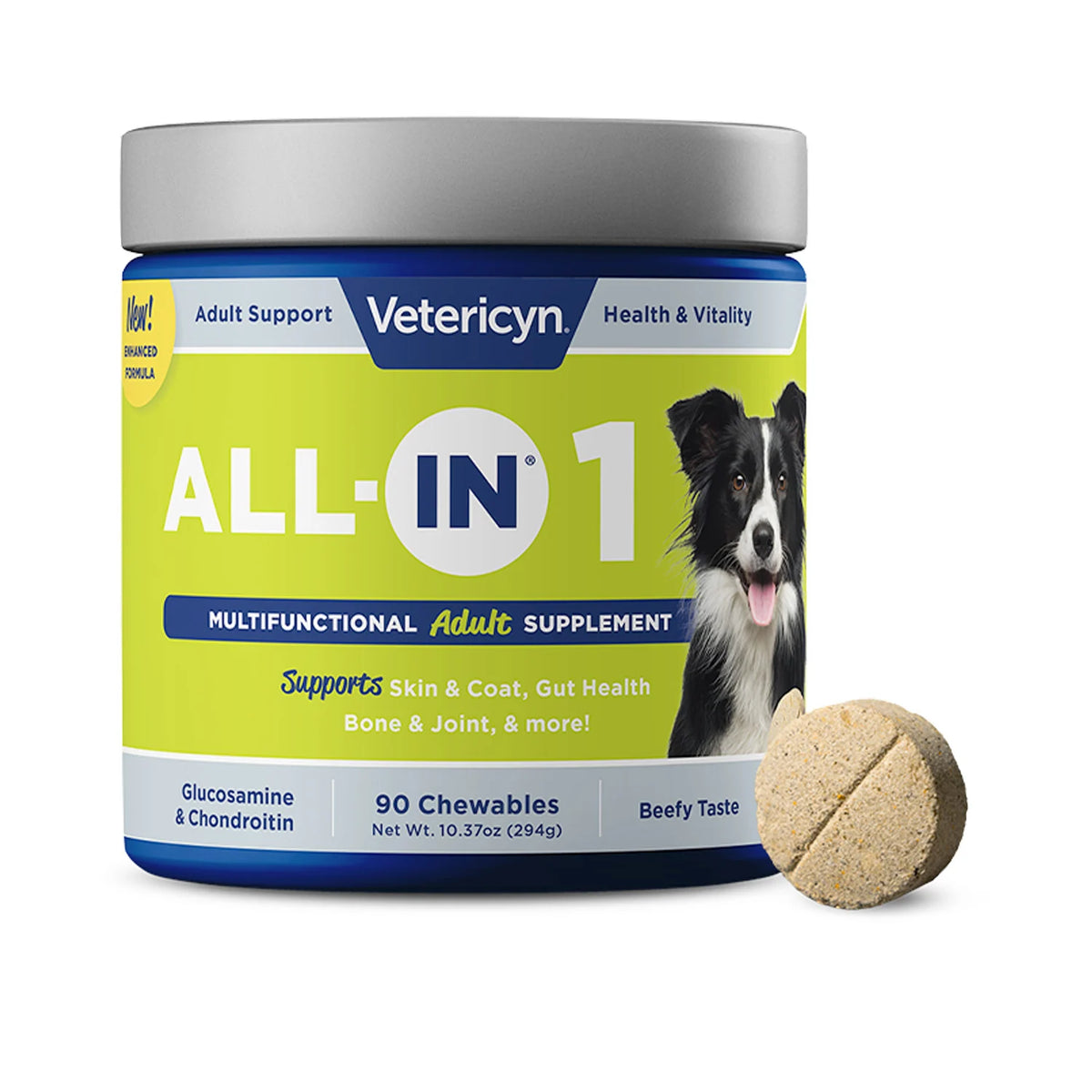 Vetericyn ALL-IN 1 Multifunctional Dog Supplement — Adult front packshot