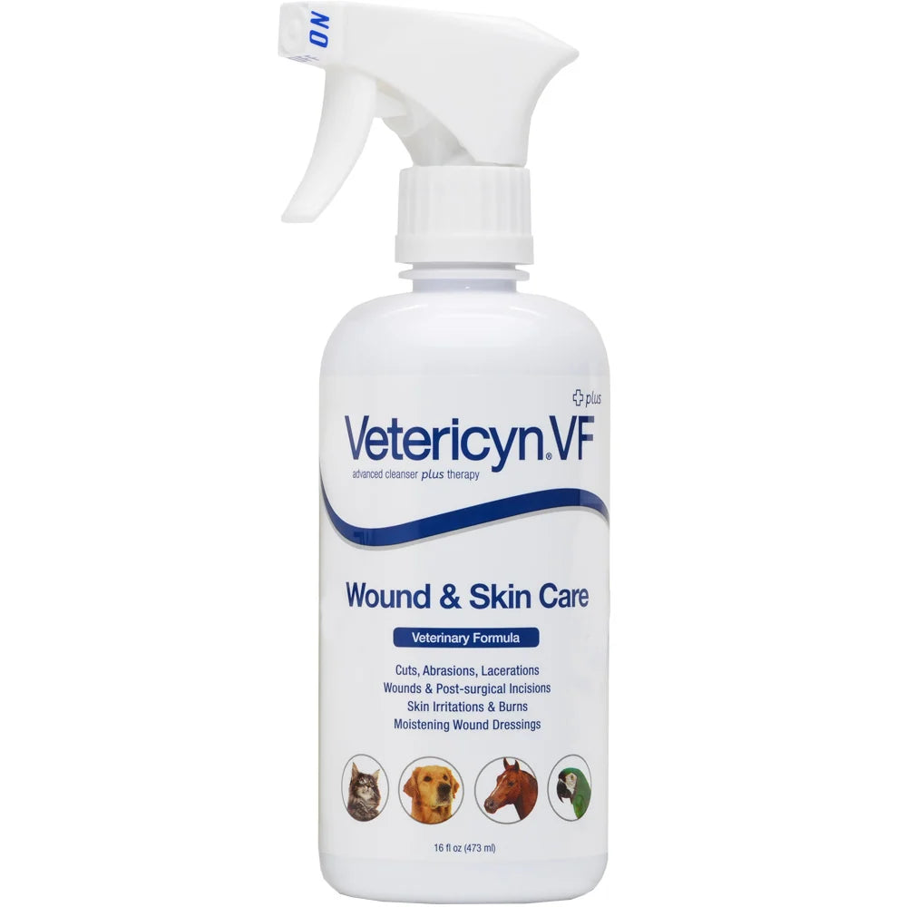Vetericyn Plus VF All Animal Wound & Skin Care — 16 oz Trigger front packshot
