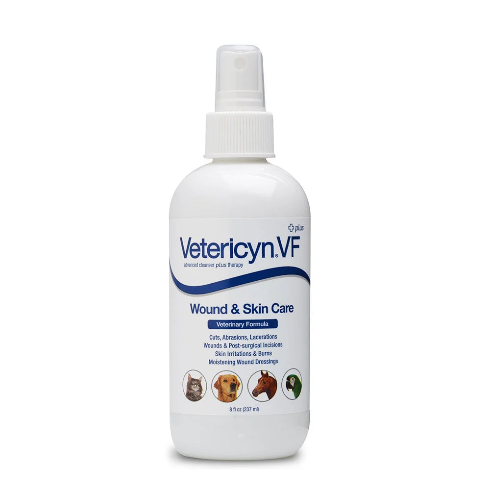Vetericyn Plus VF All Animal Wound & Skin Care — 8 oz Pump front packshot