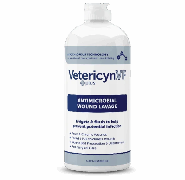 Vetericyn Plus VF Antimicrobial Wound & Skin Cleanser — available product sizes