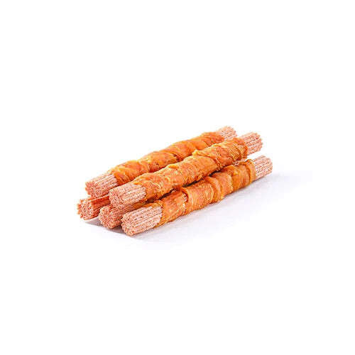 Wanpy Chicken & Puff Stick Twist Dog Treat - 10 in (70 g) - product detail 2