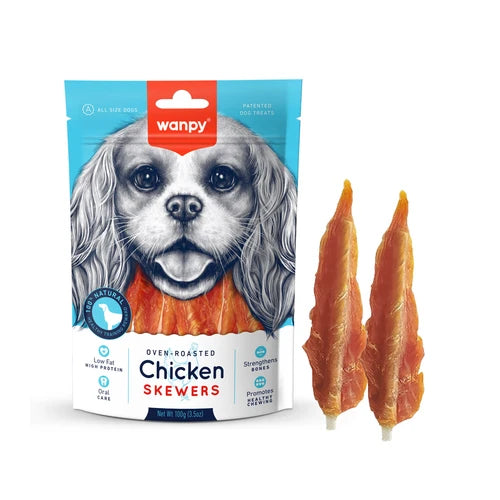 Wanpy Chicken Skewers 100 g - 100 g