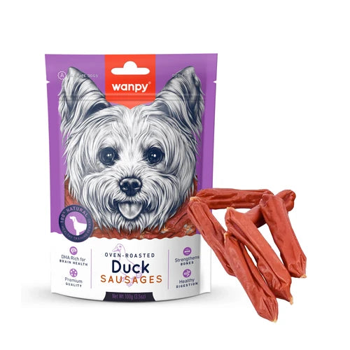 Wanpy Duck Sausages 100 g - 100 g