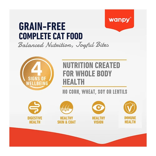 Wanpy Grain Free Complete Food for Adult Cat - Chicken Recipe - product detail 6