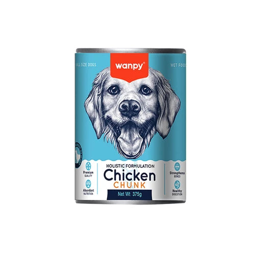 Wanpy Holistic Formulation - Chicken Chunk 375 g - 375 g