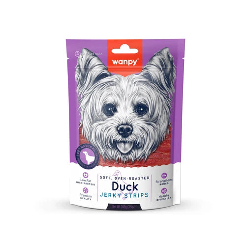 Wanpy Soft Duck Jerky Strips 100 g - product detail 2