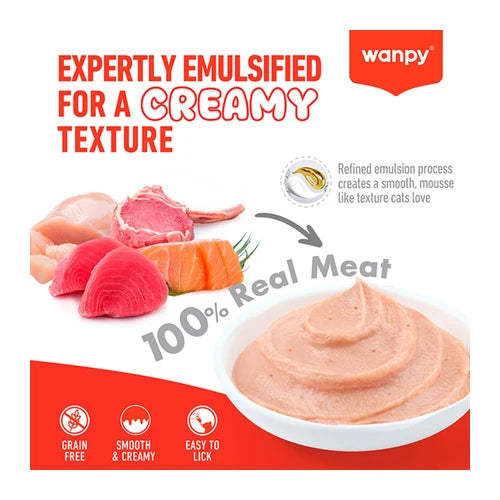Wanpy Superfoods Creamy Treat for Cats Chicken with Pumpkin & Kale - product detail 6