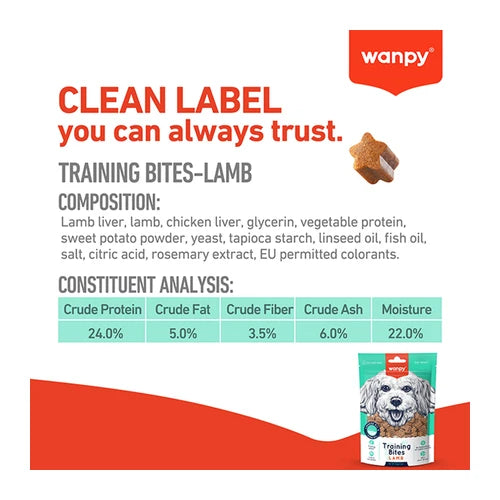 Wanpy Training Bites Lamb Recipe 100 g - product detail 3