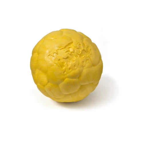 West Paw Boz Dog Ball - Small, Dandelion