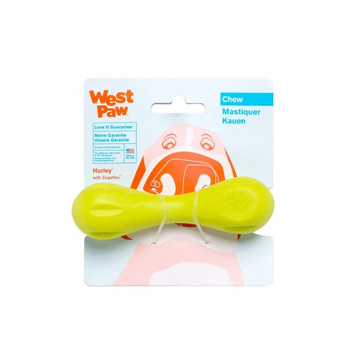 West Paw Hurley Dog Bone - Extra Small, Green