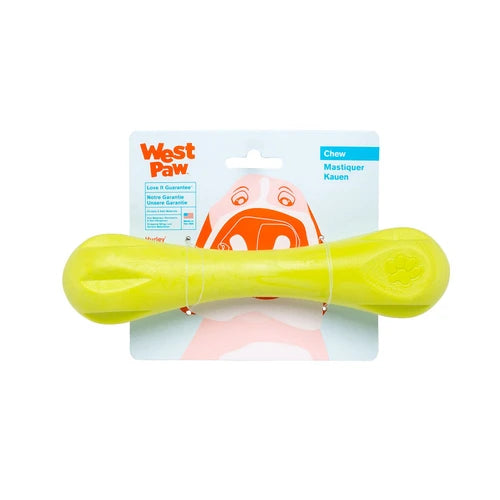 West Paw Hurley Dog Bone - Large, Green