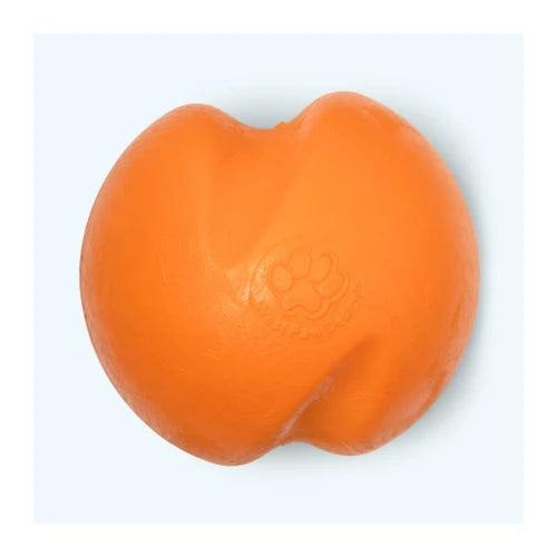 West Paw Jive Dog Ball - Large, Tangerine