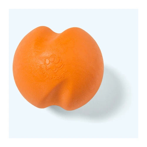 West Paw Jive Dog Ball - Small, Tangerine
