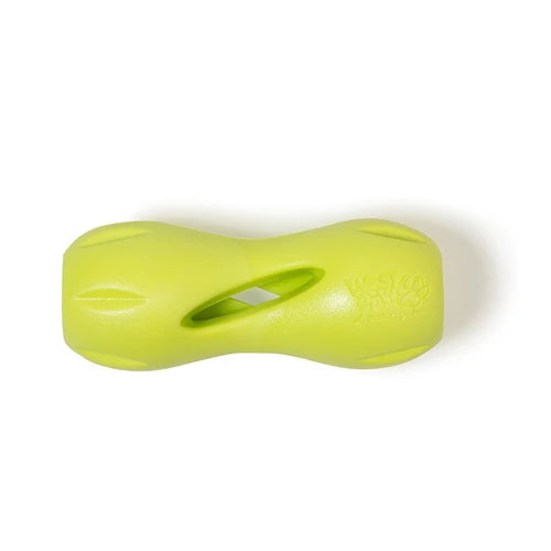 West Paw Qwizl Treat Toy - Small, Green