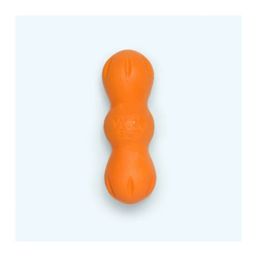 West Paw Rumpus Chew Toy - Small, Tangerine