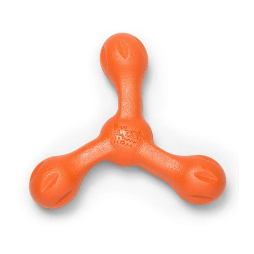 West Paw Skamp Zogoflex Echo Dog Toy - Tangerine