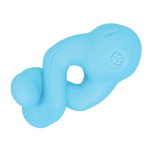 West Paw Tizzi Dog Toy - Small, Blue