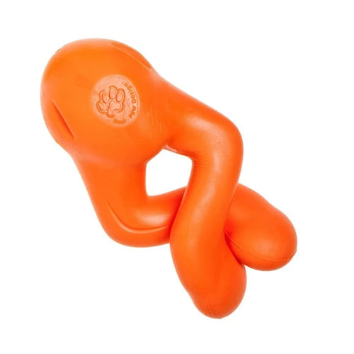 West Paw Tizzi Dog Toy - Small, Tangerine