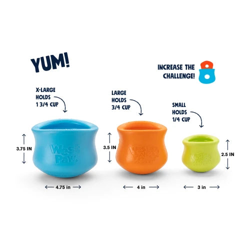 West Paw Toppl Treat Toy - product detail 15