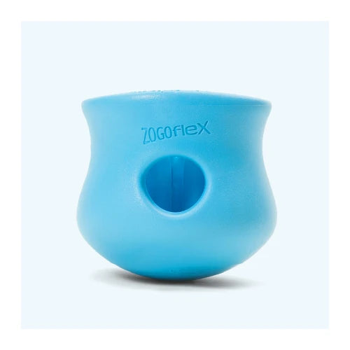 West Paw Toppl Treat Toy - Small, Blue