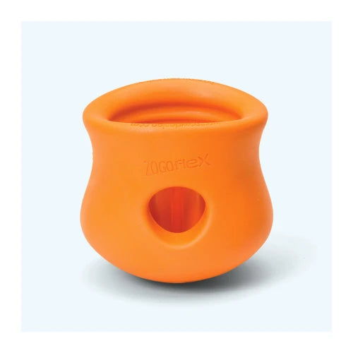 West Paw Toppl Treat Toy - Small, Tangerine