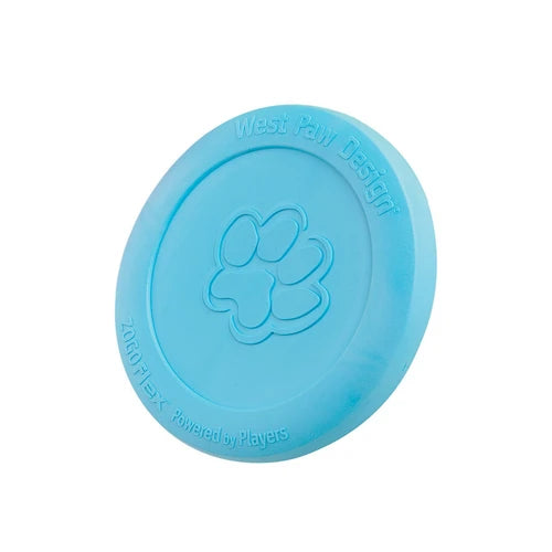 West Paw Zisc Flying Disc - Large, Blue