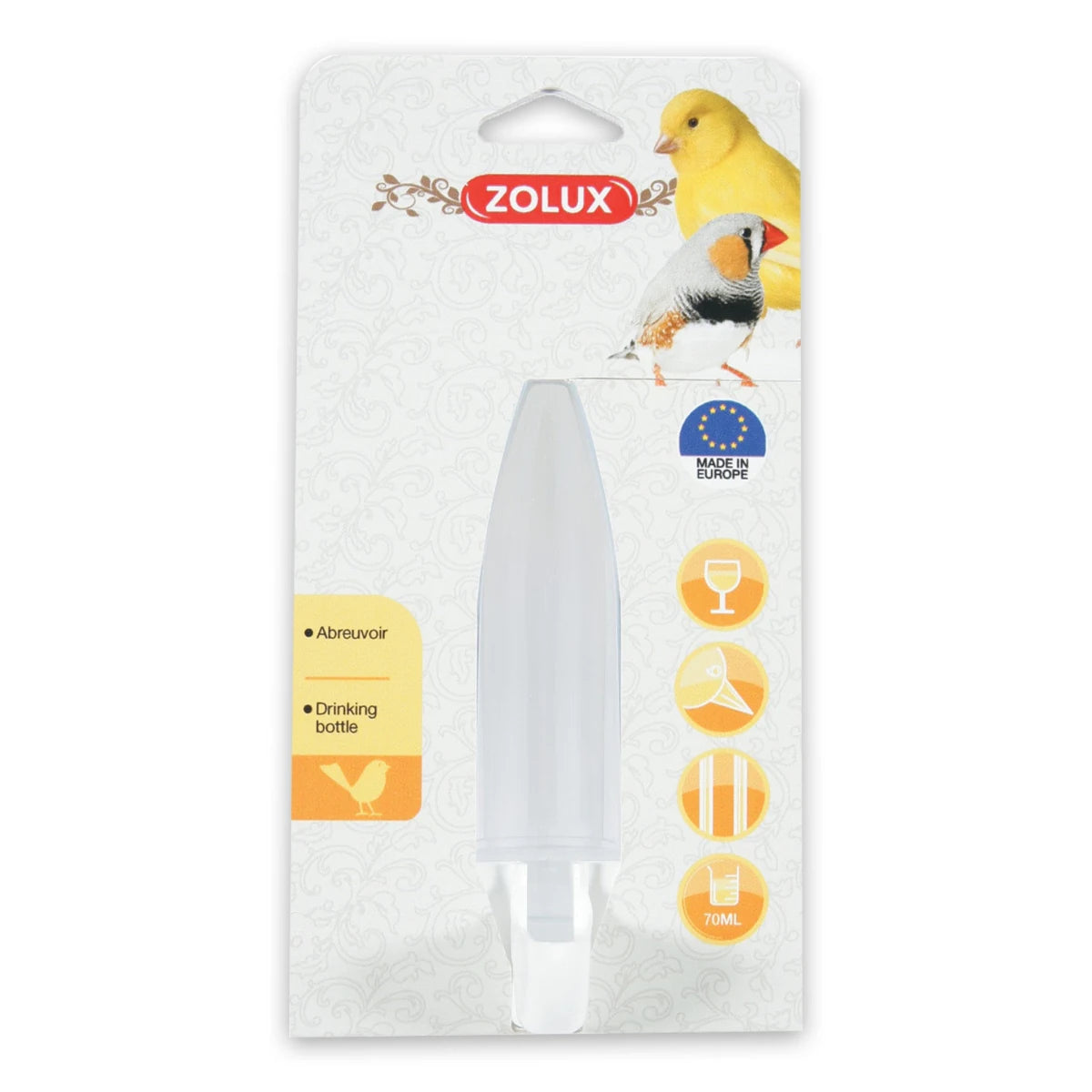 Zolux Drinking Bottle Flat 70 ml - additional product view