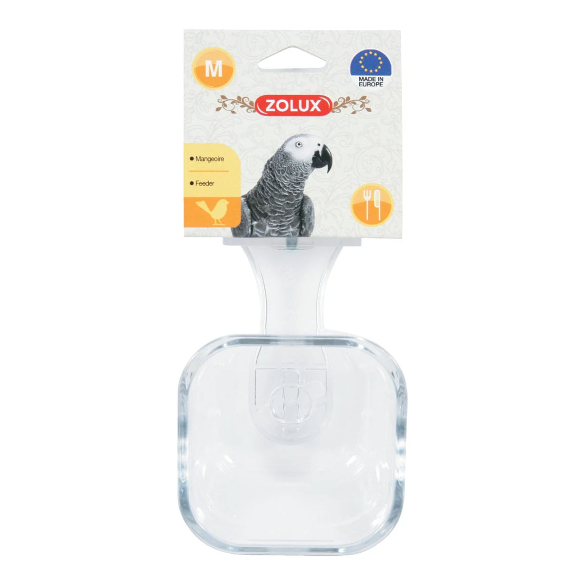 Zolux Bird Feeder for Parrots Medium - additional product view