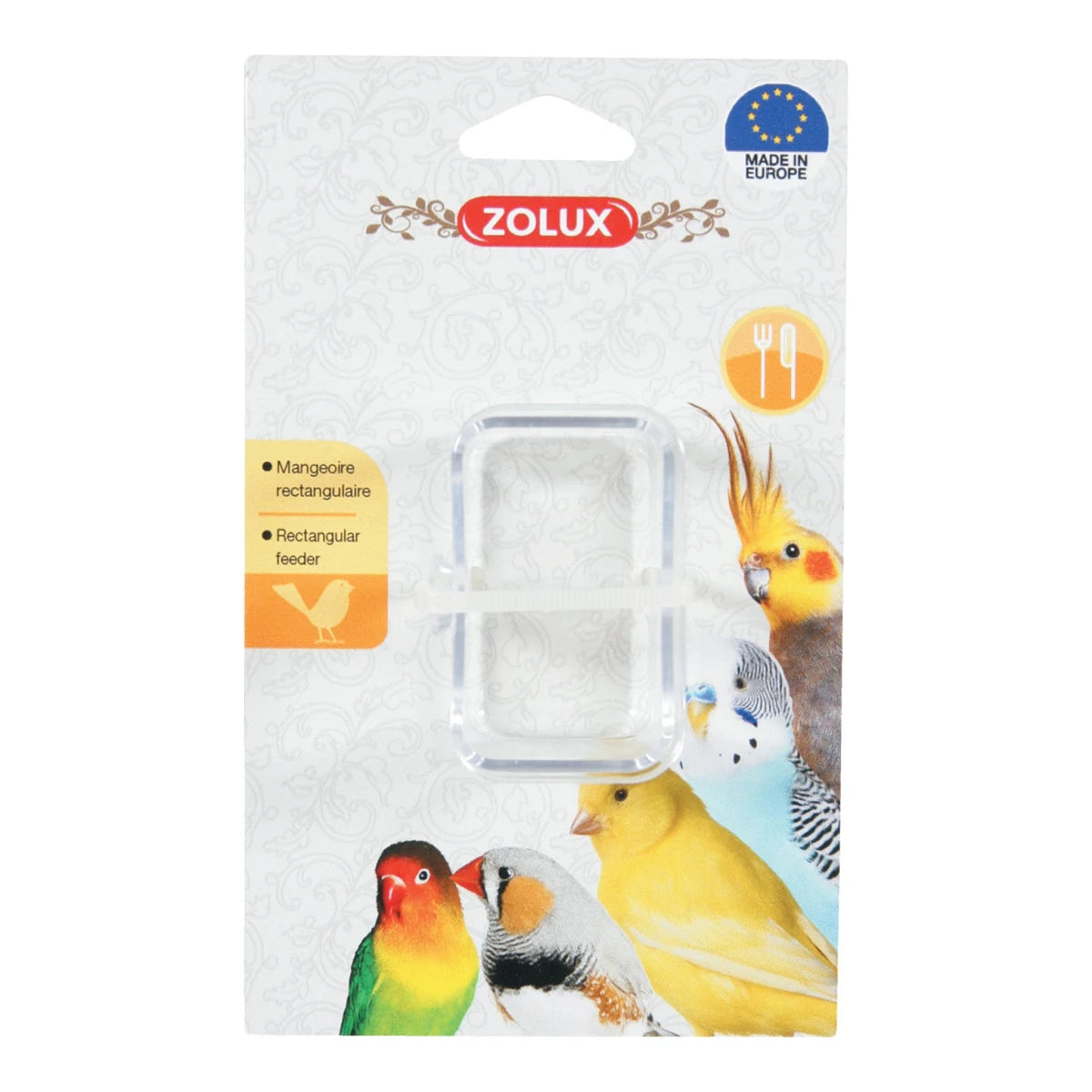Zolux Bird Feeder Rectangular - additional product view