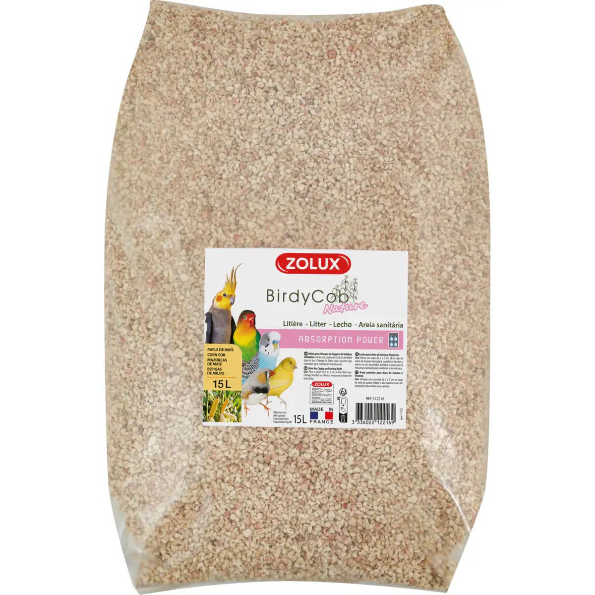 Zolux BirdyCob Nature - 15 L