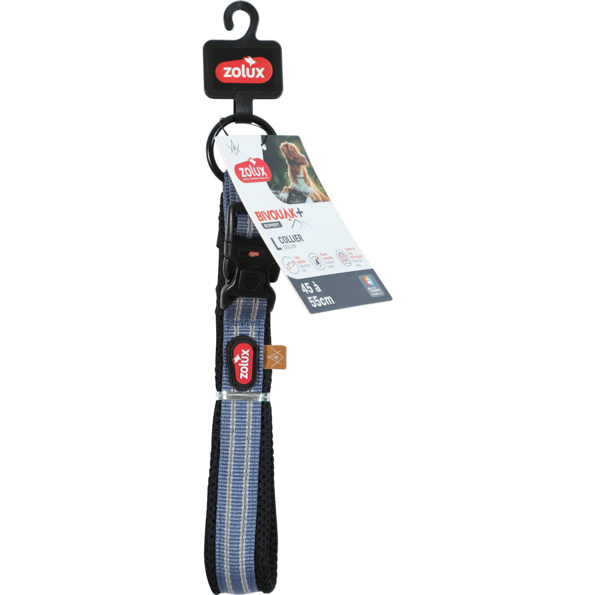 Zolux BVK Collar, 20 mm - Blue / 45-55 cm