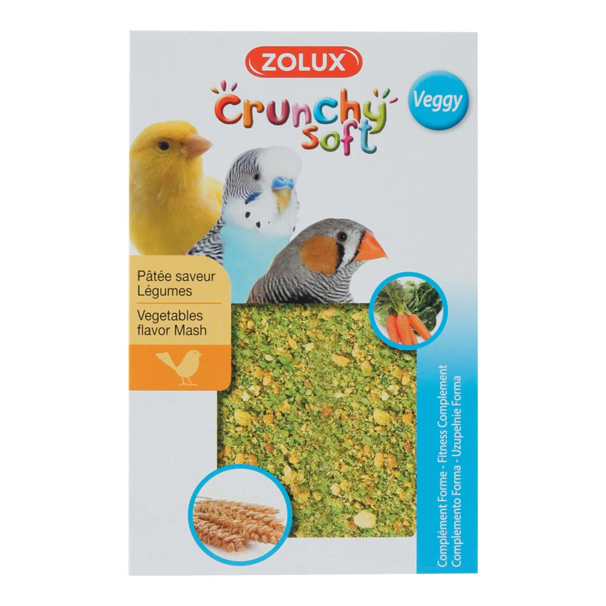 Zolux Crunchy Soft Veggy Mash 150 g - additional product view
