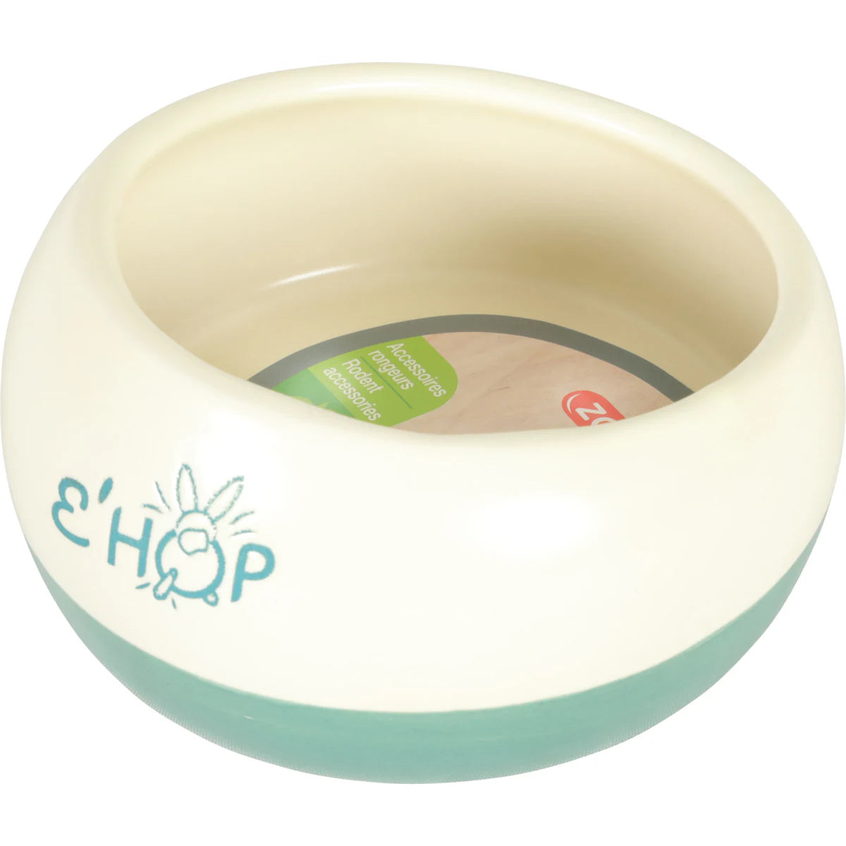 Zolux Ehop Ceramic Bowl - Green / 200 ml