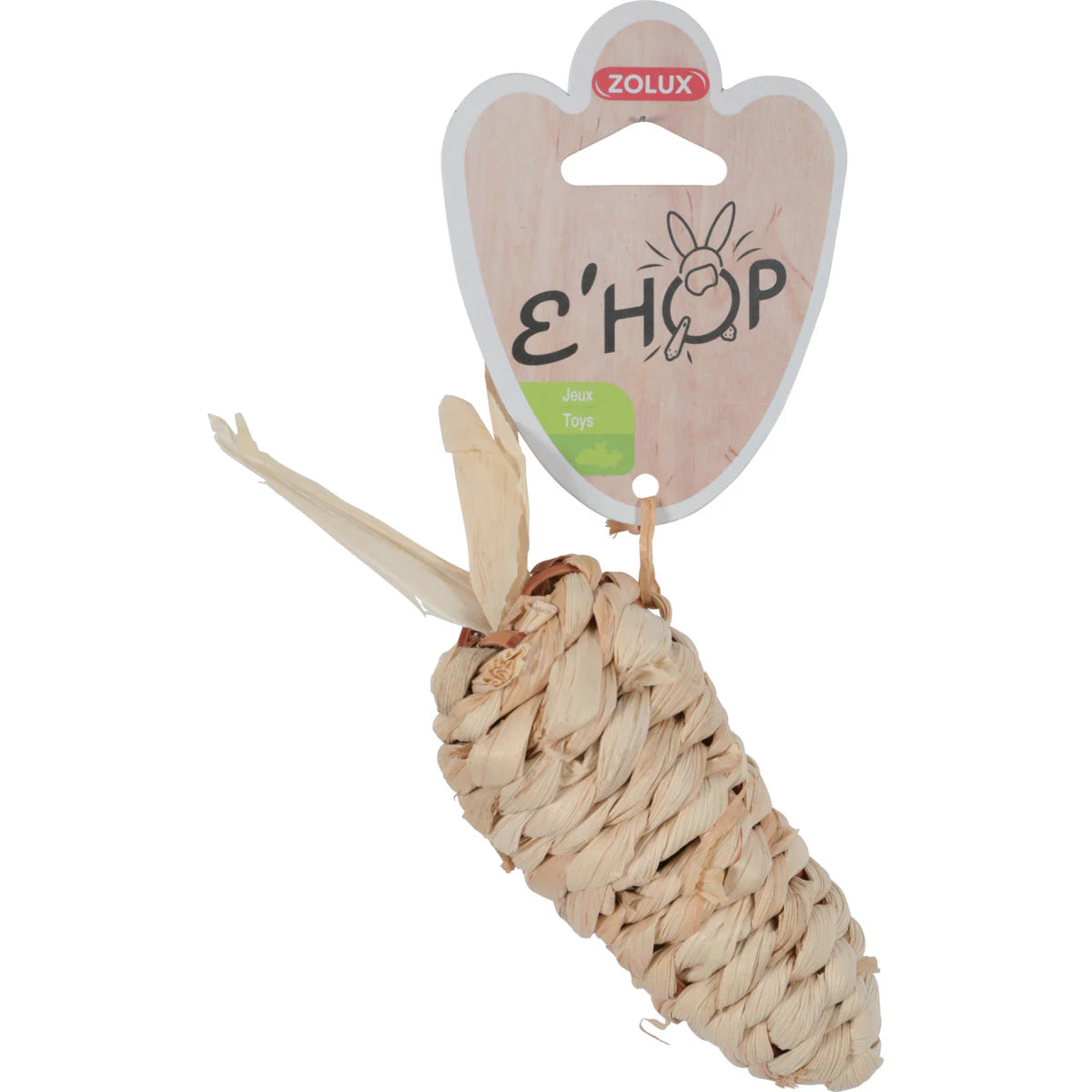 Zolux Ehop Toy Carrot Corn Leaf - One Size