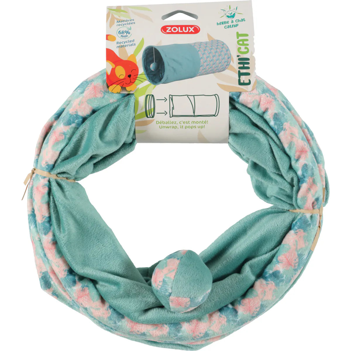 Zolux Ethicat Leaf Tunnel - One Size