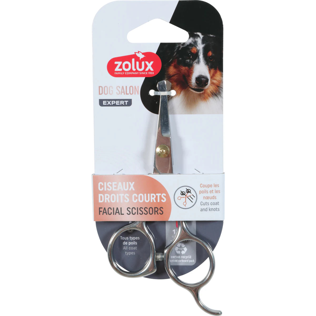 Zolux Facial Scissors - One Size