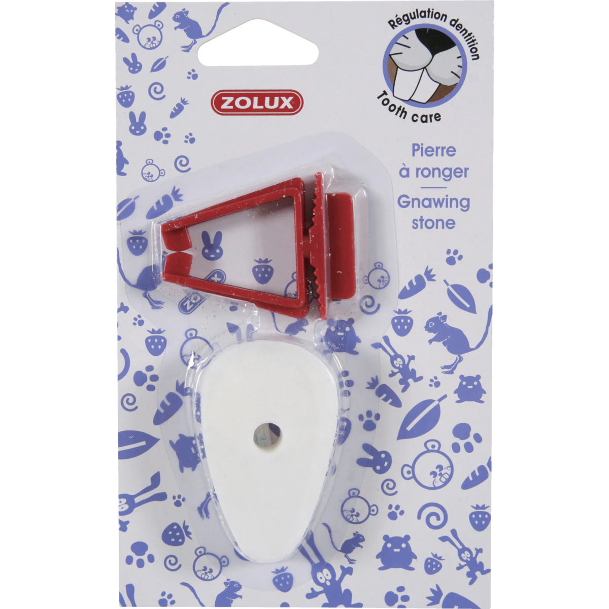 Zolux Gnawing Stone Carrot - One Size