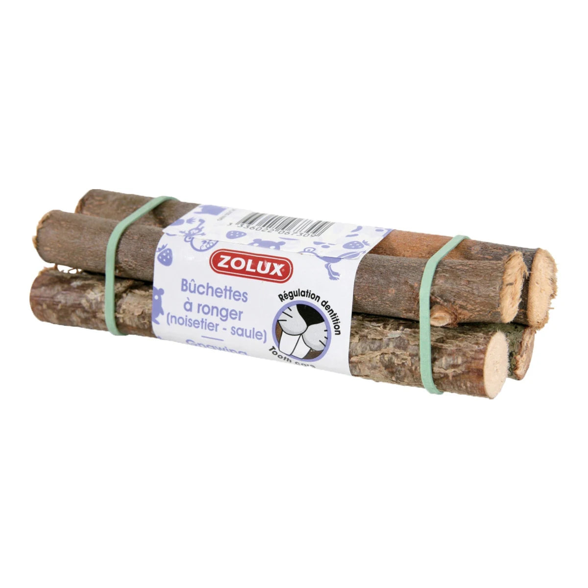 Zolux Mini-logs for Rodents 4/pk - One Size