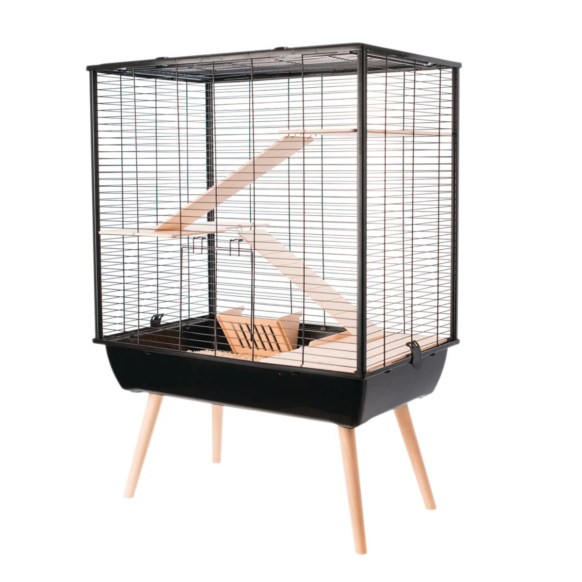 Zolux Neo Cosy Large Rodent Cage Black - Large